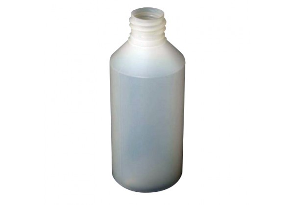ROUND HDPE BOTTLE - 100 ml G.P with a 20mm neck