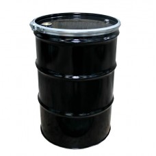205 litre Black Steel Drum - UN Approved
